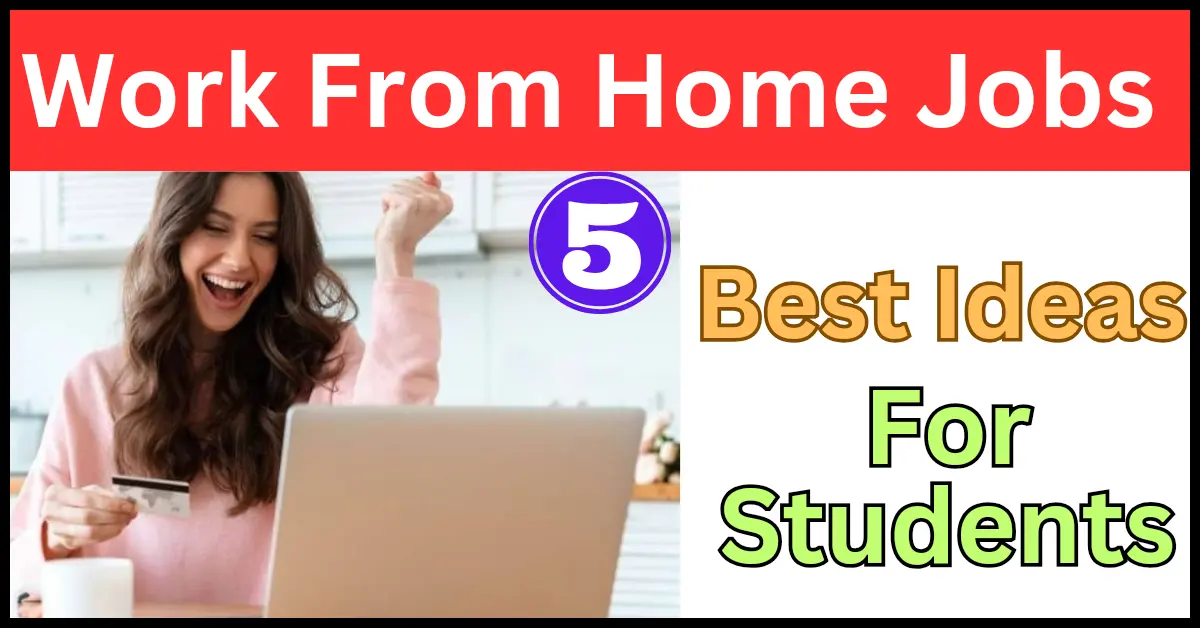 Work From Home Jobs For Students