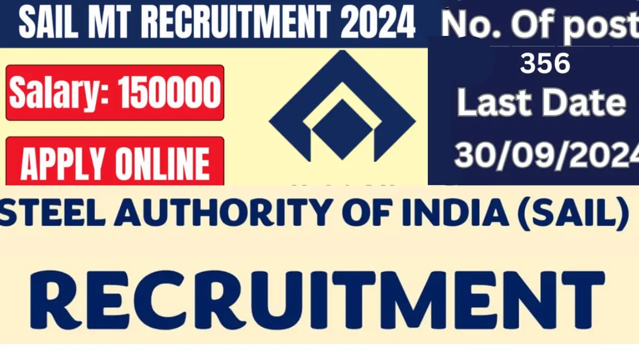 Steal Authority Of India Recruitment 2024